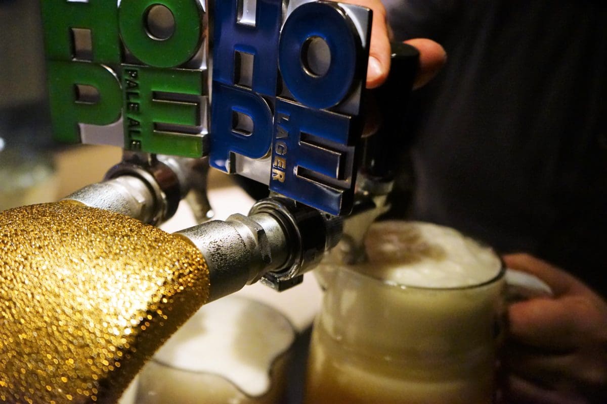 Hope Estate Beer on Tap